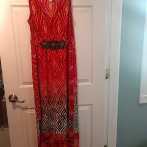 Robbie Bee maxi dress, colorfull
